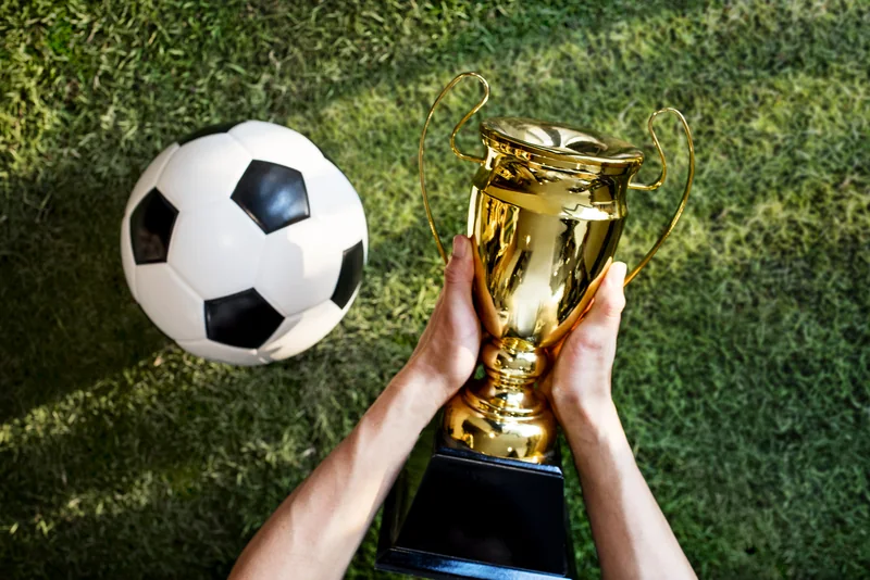Layar olahraga 5GTOTO dengan pilihan pertandingan dan kategori