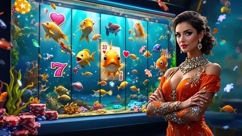 Tampilan reel permainan slot bertema visual di 5GTOTO